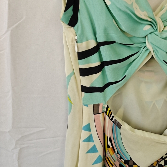 Mara Hoffman Retrospective Geometric Cut Out Mini Dress Size 6 Women's - Picture 13 of 16